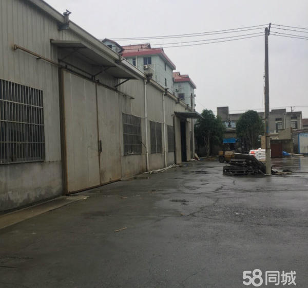 (出租) 浦东祝桥工业园区附近独门独院单层厂房便宜出租场地大-pic1